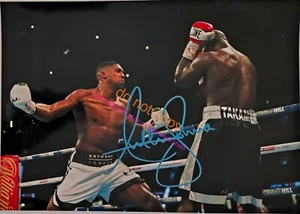 Anthony Joshua handsigniertes signed Photo - Bild 1 von 1