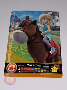 Carte Amiibo Mario Sports Superstars ROSALINA Equitation 080 Cheval Horse - Picture 1 of 1