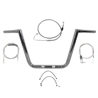 Kit de barra pesada Twin Peaks 1 1/4" cromo 13" 2011-2015 Harley Softail Fatboy con ABS Foto 1 de 2