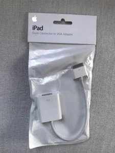 Apple Dock Connector to VGA Adapter for iPad, iPhone and iPod Touch - Picture 1 of 2