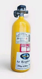 SCOTT SAFETY TC-3HWM-207 EEBD CYLINDER WITH VALVE SCOTT MFG:02/2012 15 MINUTE - Picture 1 of 3