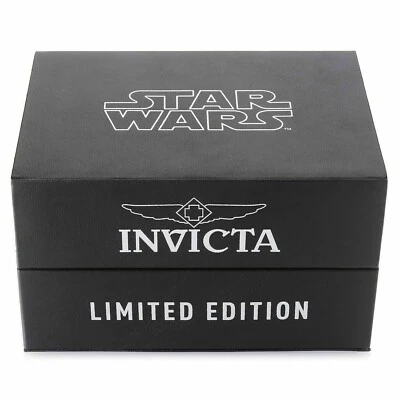 BRAND NEW RARE LIMITED EDITION INVICTA STAR WARS WATCH BOX WITH CLOTH - Image 1 of 3