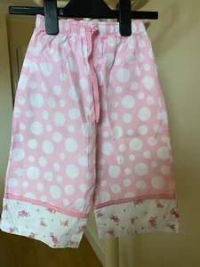 Mini Boden trousers 2-3y pink cotton new no tags - Picture 1 of 8