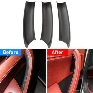 Für BMW X3 F25 X4 F26 2011-2017 Innen Türgriff Abdeckung Verkleidung Schwarz LHD - Bild 1 von 9