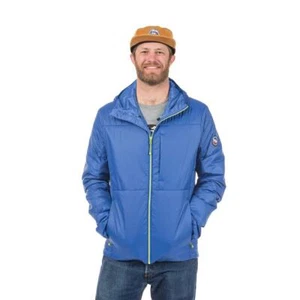 Big Agnes Barrows Jacket Men's Mazarine Blue/Harbor Blue XL - Picture 1 of 1
