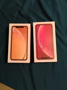 Empty Apple iPhone Xr Boxes , 128GB And 64GB - Picture 1 of 3
