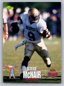 1995 Classic Draft Steve McNair #69 Houston Oilers ROOKIE Card - Picture 1 of 2