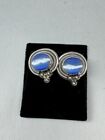 Vintage Ladies MEXICO 925 STERLING SILVER Blue Stone