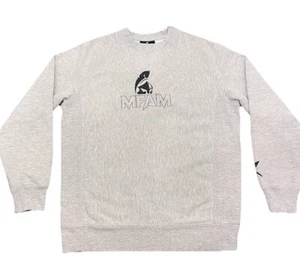 Nickmercs MFAM Pullover Rundhalsausschnitt Baumwolle Größe Small Grau - Bild 1 von 7