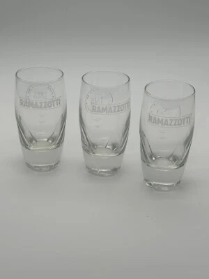 6x Amaro Ramazzotti Crema Glas 0,2lGläser Bar Gastro Cocktail