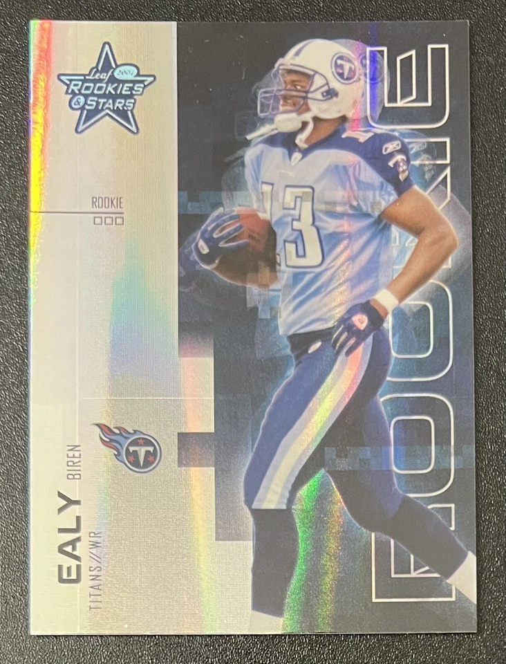 Biren Ealy 2007 Leaf Rookies & Stars Silver ROOKIE /49 #161 - Tennessee Titans  - Image 1 of 2
