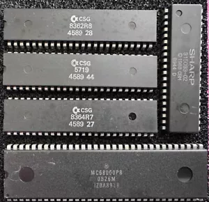 5x Chip, Paula 8364R7/Denise 8362R8/ Gary Cbm 5719 / Kick 1.3/MC68000P8 # - Bild 1 von 1