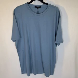 Men’s Robert Barakett The Barakett Tee Shirt Size Xxl Light Blue Pima 23336 - Picture 1 of 15