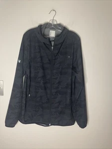 Vuori Outdoor Trainer Jacket Mens Size Large L Black Camo Shell Running Jogging - Picture 1 of 10