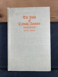 The Book of Catholic Authors, Fifth Series by Walter Romig (HC, ex-library) - Picture 1 of 7
