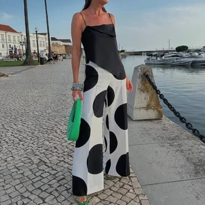 ZARA : Polka Dot Wide Leg Trousers : 2068/557 | *UK Buyers_No Import Fees* | - Picture 1 of 5