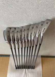 Mizuno Notus Iron Set 10pcs 3-9, PW, AW, SW Graphite Flex R - Picture 1 of 11