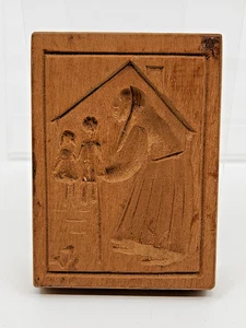 Vintage Springerle Carved Wood German/Dutch Sugar Cookie Mold - Hansel & Gretel - Picture 1 of 2