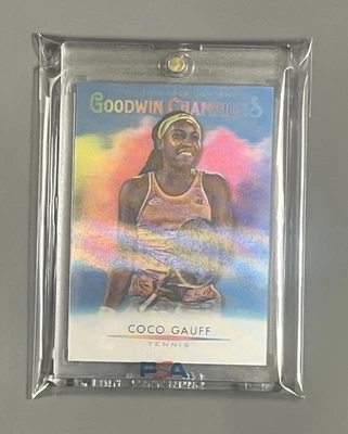 COCO GAUFF 🏆 RISING SUPERSTAR!✨ROOKIE✨ 3-D LENTICULAR CARD 2021 SSP - Image 1 of 2