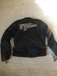 Harley Davidson Leather Jacket Size Small - Picture 1 of 4