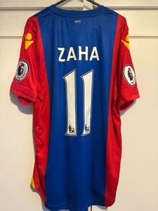 Camiseta de fútbol local Crystal Palace 2016-2017 Zaha 11 talla grande/61174 - Imagen 1 de 4