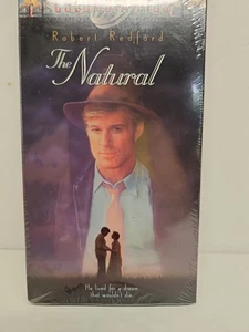 The Natural Movie VHS Robert Redford Factory Sealed VHS New The Natural - Foto 1 di 6