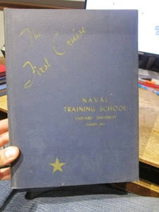 1942 Harvard University Naval Training School Yearbook Commission Officers War 2 - Picture 1 of 11
