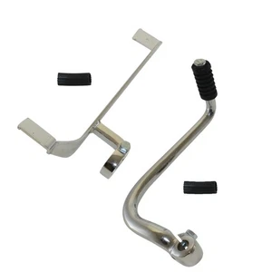 Simson Fußschalthebel Kickstarter Set Schaltwippe Schwalbe KR51/1 chrom - Picture 1 of 4