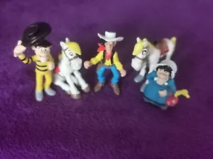 Figuras colección Lucky Luke Dibujos animados Plastoy Applause - Imagen 1 de 21