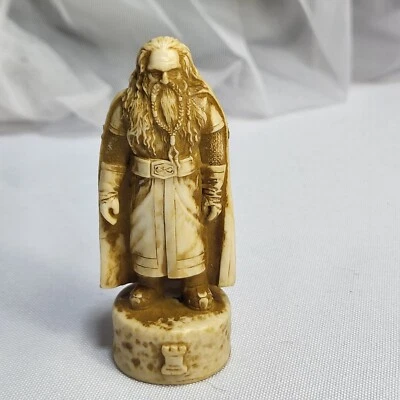 Gimli Dwarf Rook Replacement Piece Chess Lord of The Rings Return of the King - Image 1 of 4