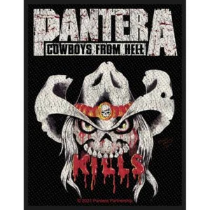 PANTERA KILLS WOVEN SEW ON PACKED PATCH OFFICIALLY LICENSED - Imagen 1 de 6