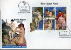 CENTRAL AFRICA 2022 PIERRE AUGUST RENOIR NUDE PAINTINGS SHEET FIRST DAY COVER