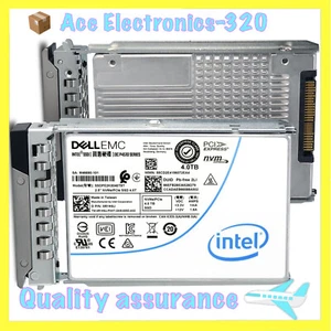 Dell/Intel DC 4TB P4510 PCIe 3.1 x4 NVMe U.2 2.5" SSD in a G14/15/16 Tray - Picture 1 of 5