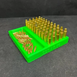 Bullet Tray Reloading .223 5.56 RCBS Hornady Dillon Lyman Pocket Tray Holds 50