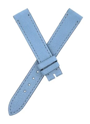 Gucci 15mm x  14mm Light Blue Genuine Leather Women's Watch Band Strap BB0262 - Image 1 of 3