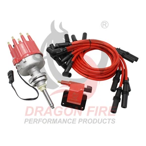 DRAGON FIRE Ignition Distributor Coil Wires for Dodge B1500 D150 Dakota 5.2L 5.9 - Picture 1 of 7