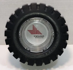 Vintage Yokohama Tire Ashtray 7.5 inch Rare - Picture 1 of 5