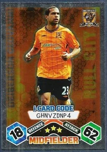 TOPPS MATCH ATTAX 2009-10-I-CARD-HULL CITY-DEIBERSON GEOVANNI-SILVER FOIL - Picture 1 of 1