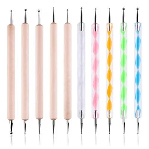 10PCS Dotting Tools Set for Nail Art, Embossing Stylus for Painting US FAST - Picture 1 of 11