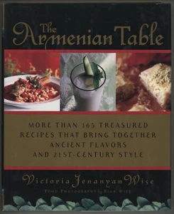 ARMENIAN TABLE Cookbook Wise Victoria 1ST/DJ Middle Eastern Cuisine Cooking - Picture 1 of 4