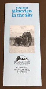 Vintage Mine View in Sky brochure Virginia Minnesota mining iron ore taconite - Picture 1 of 3