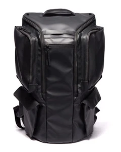 Riokairyu Black leather laptop backpack - Picture 1 of 6