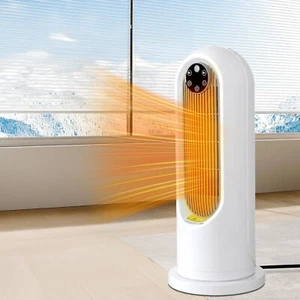 Electric Heater,3s Fast Heating Ceramic Heater, 3 Speed Modes Safe, Fan Heaters - Picture 1 of 9