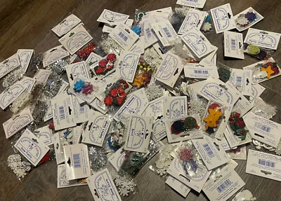 Favorite Findings BUTTONS Sewing Crafting Embellishments Christmas Lot of 100+ - Image 1 of 4