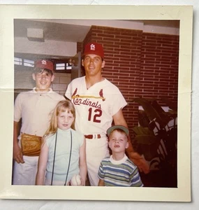 1970 St. Louis Cardinals Schnappschuss Foto Joe Hague Baseball - Bild 1 von 2