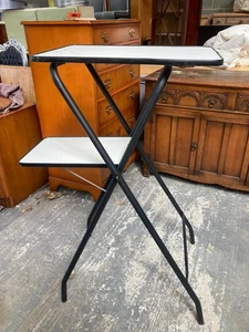 Vintage Hercules schwarz Metall Schwerlast klappbar Projektor Display Ständer - Bild 1 von 8