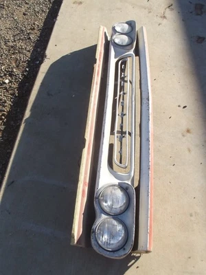 Chevrolet Apache 1961 camión rejilla panel de nariz y moldura de faros Chevy 10 20 30 Foto 1 de 4