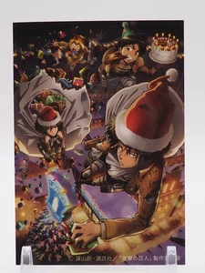 Attack on Titan Original Christmas Sticker Lawson Anime Japan ZC462 - Picture 1 of 3