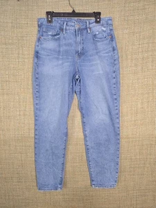 Old Navy Womens Jeans Denim Og Straight High rise Size 12 Secret Slim Pocket - Picture 1 of 12