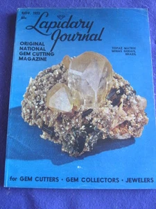 LAPIDARY JOURNAL - TOPAZ MATRIX - Nov 1973 v 27 # 8 - Picture 1 of 1